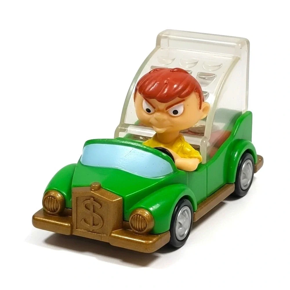 VTG 1992 Warner Bros Montana‎ Max Tiny Toon Adventures Car Toy Green Gold Dollar